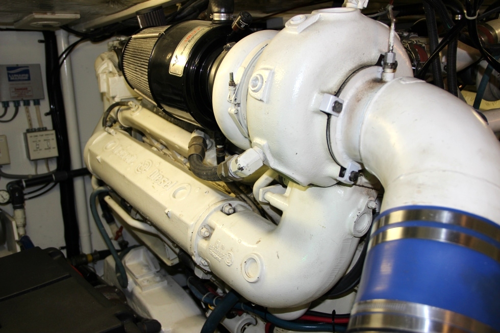 53' Tollycraft Engine Room | Pilothouse Motor Yacht  PHMY For Sale TollyCraft Yacht 