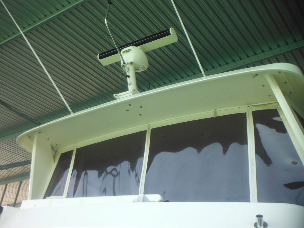 53 Tollycraft Radar and Solar on Pilot House Motor Yacht  PHMY  TollyCraft Yacht 